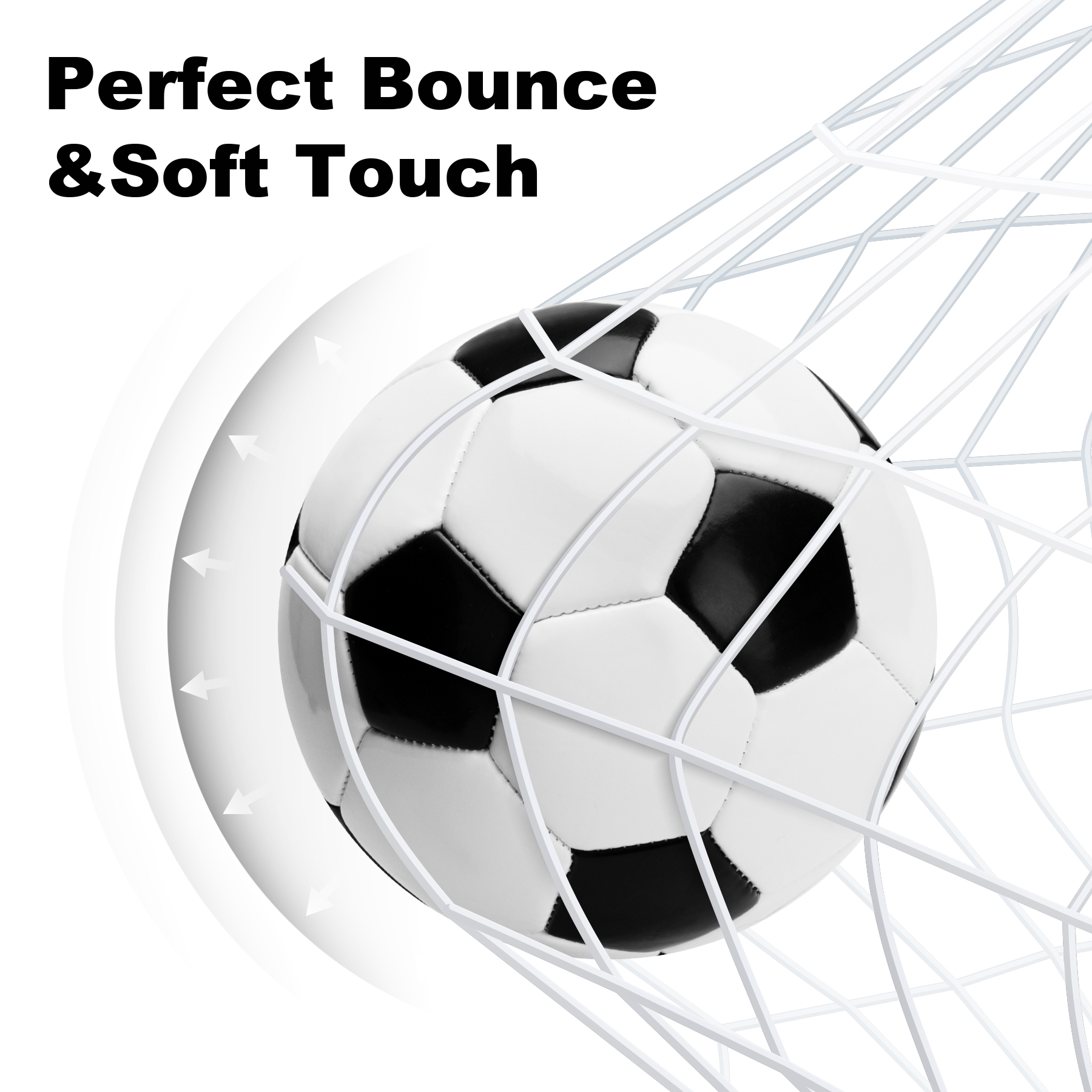 PlayZap Soccer Ball Size 3 with Pump Single or 2-Pack photo 6