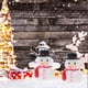 thumbnail image 3 of 20 piezas estatuilla navideña en miniatura, pequeñas estatuas de muñeco de nieve, figuritas de muñecos de adorno con sombrero de copa para decoración de tartas de fiesta en casa de Navidad, 3 of 5