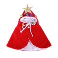 thumbnail image 2 of Capa de disfraz de Navidad perfecl para gato estrella Capa de Santa rojo L, 2 of 8