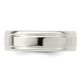thumbnail image 4 of 925 Sterling Silver Flat Band 6mm Polished Fancy-Band Ring Size 11.5 -  Jewelry Gift for Mom, 4 of 6