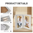 thumbnail image 2 of Niceauty Sleek Trendy Wooden Dual Photo Frame Multi for Stylish Home Decor, 2 of 5