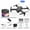 Black-BK-clearacne, variant on kttectoa Drones Gifts Mini-Drone WiFi FPV Smart RC UAV Foldable Helicopter Foldable One Click Stunt Christmas