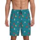 thumbnail image 1 of Fotbe Funny Cat Blue Pantalones Cortos de Pijama para Hombre, Ropa de Dormir, Pantalones de Pijama Cortos para Hombre-XX-Large, 1 of 6