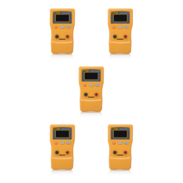 Maytalsory 1/2/3/5 Yellow Multi-functional Capacitor Tester For Easy And Reliable Testing High Performance Multimeter 5PCS