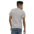 thumbnail image 6 of CROWN DOUBLE BLUE Men's classic tee (Sport Grey, 2XL), 6 of 6