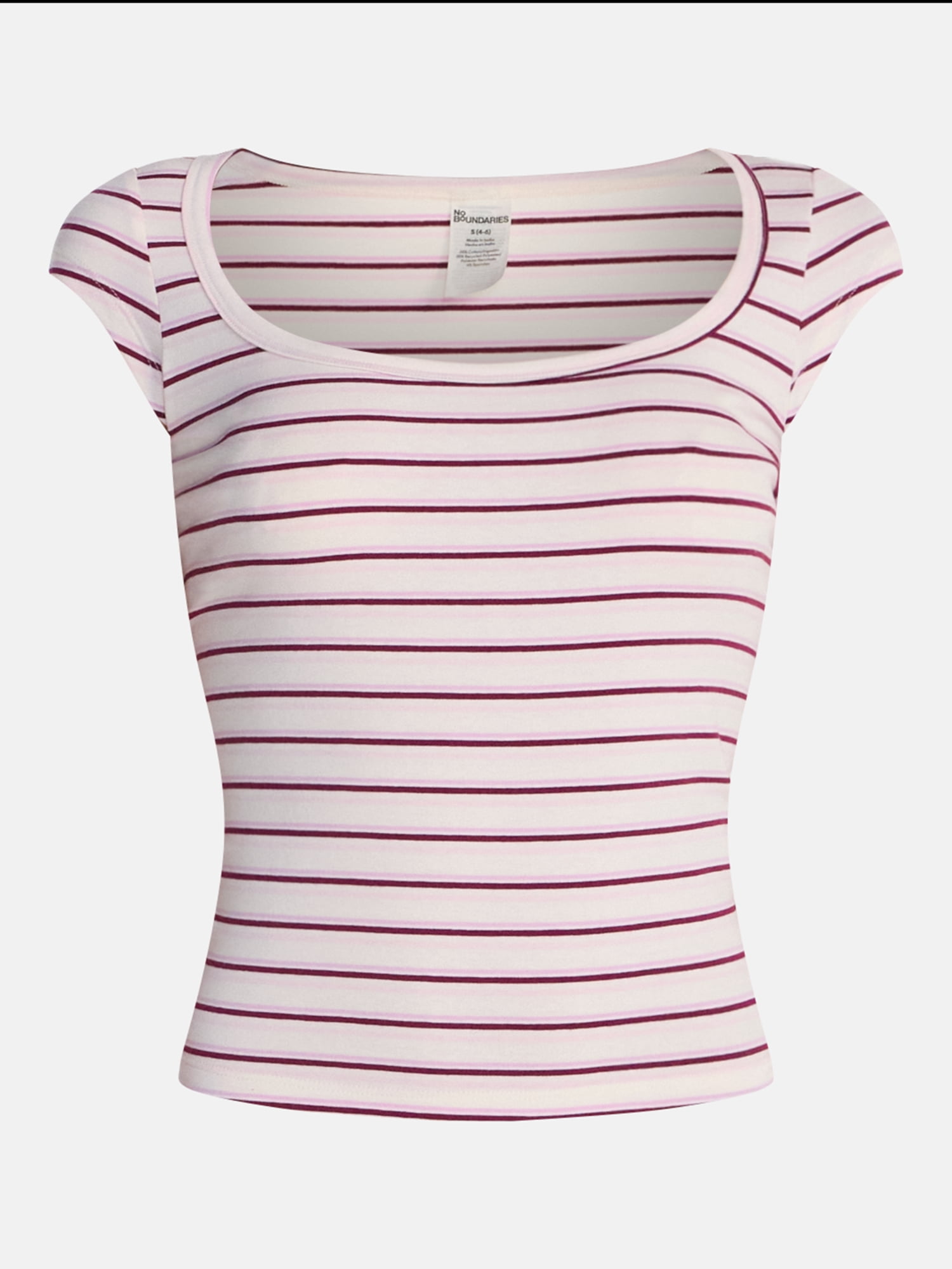 No Boundaries Cloud Core Scoop Neck Sleep Tee, Women's XXS-3X