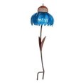 thumbnail image 2 of Alimentador de colibrí de flores de metal anticorrosión para jardín al aire libre (azul) Ndcxsfigh Libre de BPA, 2 of 9