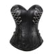 thumbnail image 2 of Top de Corsé Para Mujer Fajas Bodyshaper Control de Barriga Entrenador de Cintura Vintage Imitación de Cuero Estilo Punk Moda Sin Mangas Tops Blusa Odeerbi  ODB143275, 2 of 9