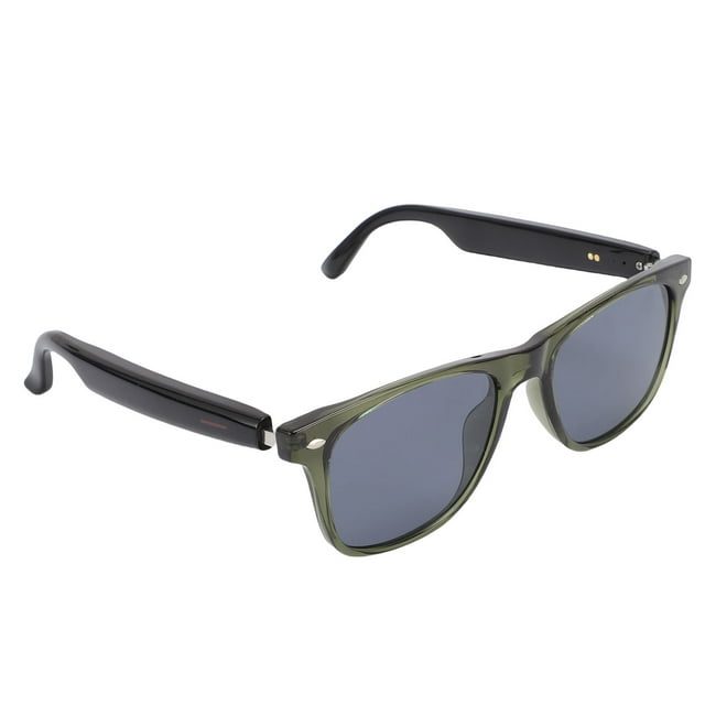 Smart Glasses, 8h Battery Life Blue Light Filtering Lenses 144 Languages AI Smart Glasses for Travel
