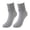 Grey-mfdNd, variant on OJSFQUFP Crew Slouch Socks Women Retro Scrunch Short Sock Soft Solid Ankle