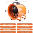thumbnail image 3 of Ventilador soplador utilitario dreamdragon de 10" con ducto de 5 m, 3150 RPM, 3 of 7