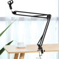 thumbnail image 2 of Filfeel Mount Stand Microphone Arm Stand, Standard Microphone Stand, For Standard-sized Handheld Microphones Stage Studio, 2 of 8