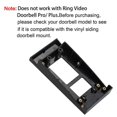 thumbnail image 4 of Vinyl Siding Doorbell Mount Vinyl Siding Angle Adjustment Mount for Ring Battery PRO/Plus,Video Door, 4 of 5
