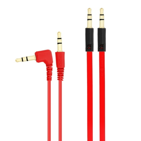Chromo Inc 2 Pack Aux 3.5mm - 3.5mm Translucent Auxiliary Music Cables -