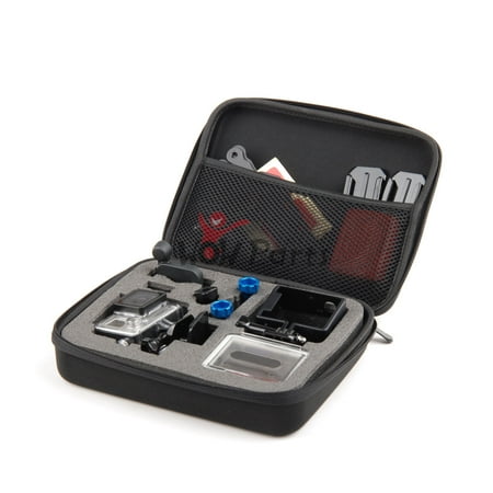 Waterproof Camera Pouch - TSV Waterproof Bag Protective Travel Carry Bag Case for GoPro Hero 4 3+ 2 Hd Camera & Gopro Accessories Waterproof Pouch, Middle Size