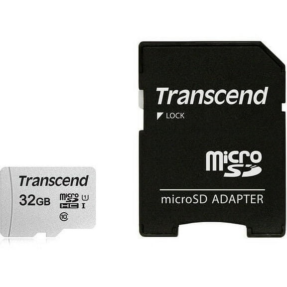 Transcend MicroSD HC 32GB Memory Adapter for Samsung S9, S8, S7, S10, S10