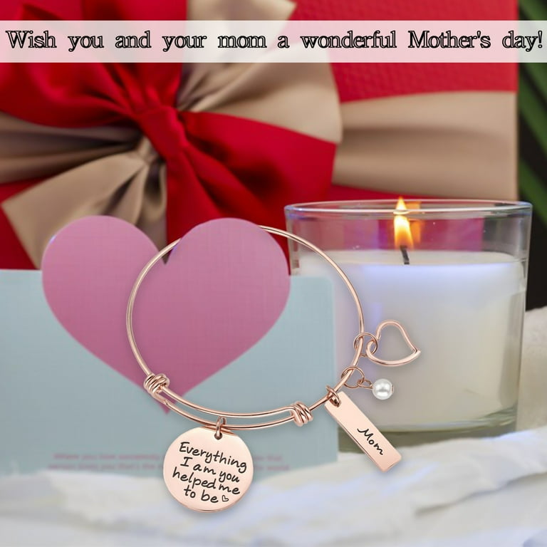 Yatlte Mothers Day Bracelet Gifts from Daughter Inspirational