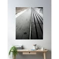 thumbnail image 2 of Bench On The Beach In A Kind Of Fine Art Poster Wall Art, Modern Wall Decor, 16x24 UNFRAMED, 2 of 3
