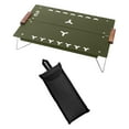 thumbnail image 5 of SunniMix Folding Camping Table Aluminum Alloy Beach Table for Picnic Yard Backpacking Green, 5 of 8