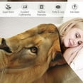 thumbnail image 3 of ARISTURING Fleece Blanket Throw Blanket for Women, Men and Kids Super Soft Throw Blanket Gifts Animal African Lion Pattern Throws Blanket Comfort Warmth Cozy, Blankets for Couch Sofa Bed, 3 of 6