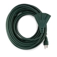 thumbnail image 1 of Rallonge Extérieure Verte de 50 Pieds / Rallonge Robuste pour Appareils, Outils de Pelouse, et Plus / Prise Triple Parfaite pour Projets Paysagers, 1 of 4