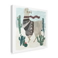 thumbnail image 2 of Trademark Fine Art 'Holiday Llama I' Canvas Art by Victoria Borges, 2 of 4