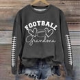 thumbnail image 1 of mfyjkho Tops Elegantes Para Mujer, Blusa Holgada Sin Capucha De Manga Larga Con Estampado Informal Para Mujer Tops Para Hacer Ejercicio Para Mujer L, 1 of 4