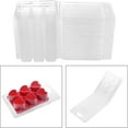 thumbnail image 4 of MILIVIXAY Wax Melt Containers-6 Cavity Clear Empty Plastic Wax Melt Molds-100 Packs Heart Shape Clamshells for Tarts Wax Melts., 4 of 9