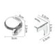 thumbnail image 2 of Furniture Corner Protector Anti-Collision Keep Child Safe Adhesive Table Edges Corner Guard Supplies Sphericity, 2 of 5