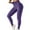 Purple, variant on XFLWAM Yoga Pants Women High Waist Leggings with Pockets Butt Lift Shapewear Tummy Control Compression Pant for Gym Workout