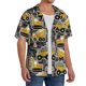 thumbnail image 2 of Fotbe Excavator At Work Camisa Estampada de Manga Corta para Hombre, Casual de Verano, Estilo Playero, Sin Arrugas-Medium, 2 of 5
