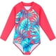 thumbnail image 1 of Traje de baño para niñas de Europa y Estados Unidos, traje de baño de una pieza de manga larga para niños grandes, protector solar para niñas, traje de baño de playa para niños, 1 of 6