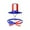 B, variant on WMGHA Goose Independence Day Costume,4th of July Goose Outfit Set Patriotic Lawn Porch Goose Clothes - 3 Pcs Goose Outfits Including Bow Tie, Hat and Dresss for Lawn Patio(Not Included Goose)