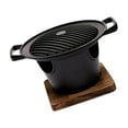 thumbnail image 1 of BBQ Grill One Person Alcohol Stove Lightweight Triangular Furnace charcoal, briquettes, alcohol Tools Curve Stripes, 1 of 9