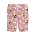 thumbnail image 3 of Xysaqa Big & Tall Men's Pajama Short Pants, Funny Dog Paw Printed Lounge Shorts for Women Plus Size Soft Elastic Waist Sleep Shorts 3X 4X 5X Summer Savings (Unisex), 3 of 8