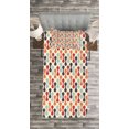 thumbnail image 3 of Ambesonne Colorful Quilted Bedspread Set 2 Pcs, Vertical Abstract Form, Twin Size, Multicolor, 3 of 3