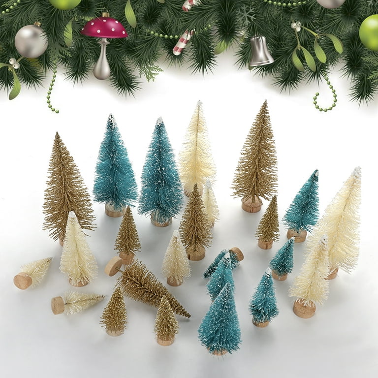Mini Christmas Pine Cone Tree – - DIY homemade