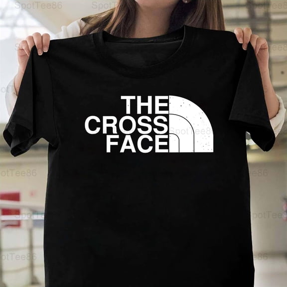 The Cross Face Vintage Retro Freestyle Wrestling Sport Graphic Design Art Print Unisex T-Shirt Y0743, Up to Size 5XL