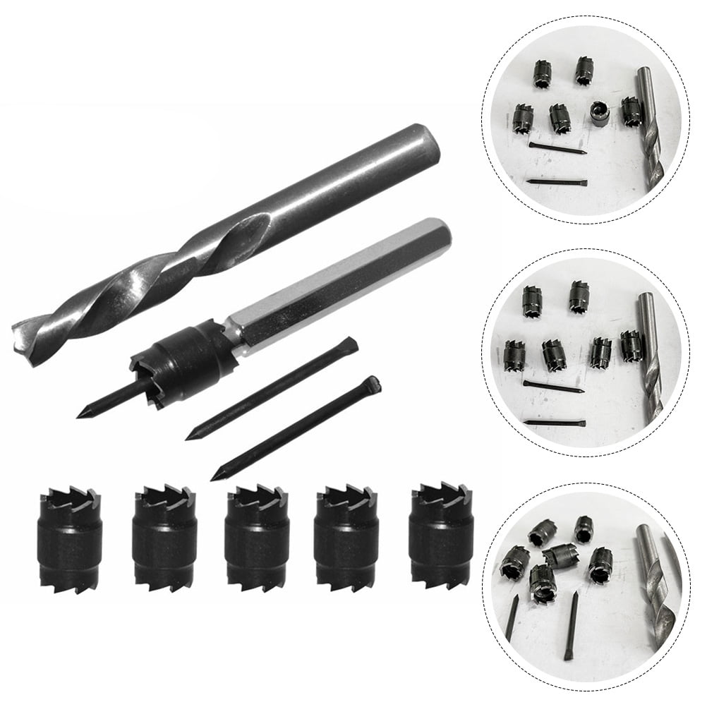 HONITANO 9pcs Welding Drill Bit Durable Spot Weld Cutter Accessories For Efficient Power Drill Applications