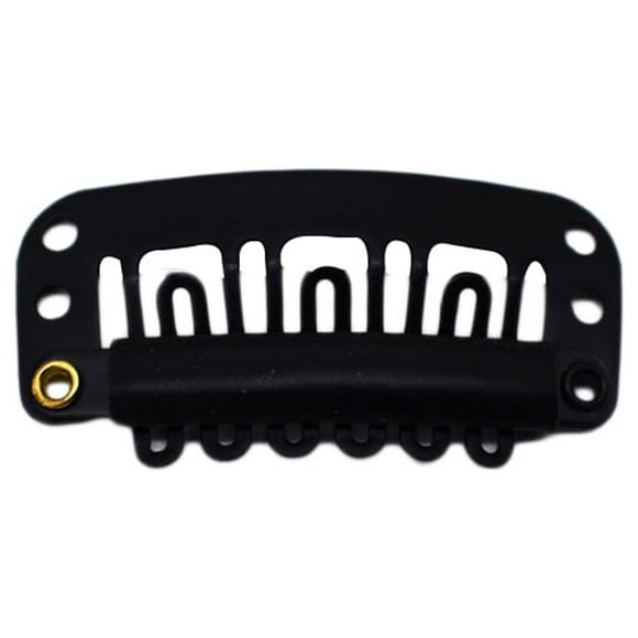 AURARMLET U Shape Snap Clips 100Pcs for Hair Extensions Cap Fastening Professional Tool