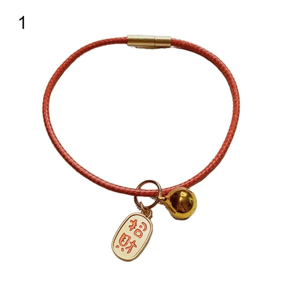 Mosey Pretty Cat Collar Red String for Home Use Easy-Wearing