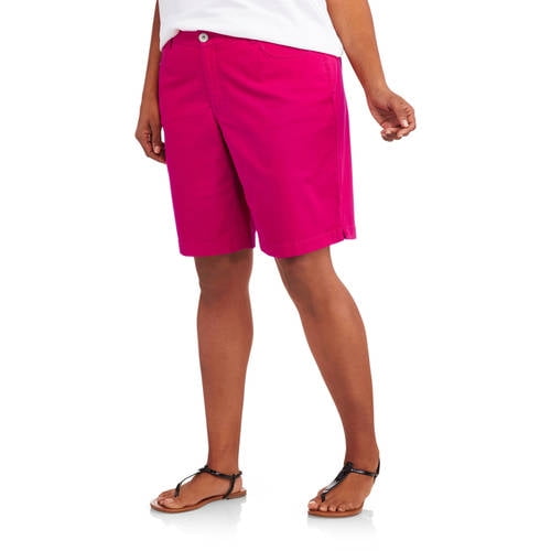 faded glory elastic waist shorts