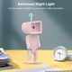 thumbnail image 5 of Luz De Noche Lámpara de noche LED Regulable Spaceman Book Light Regalos para niños (Rosa cuadrado), 5 of 5