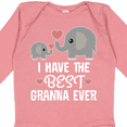 thumbnail image 4 of Inktastic Best Granna Ever Grandchild Boys or Girls Long Sleeve Baby Bodysuit, 4 of 5
