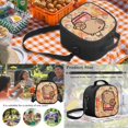thumbnail image 6 of Pzuqiu Fire Basketball Capybara Boys Backpack Set 4 Piece 17 Inch Large Capacity School Bookbag with Insulated Lunch Bag Pencil Case Water Bottle Holder Schoolbag for 8-14 Elementary Middle School, 6 of 7