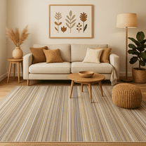 MERILKMC Modern Area Rugs, 6'x9', Machine Washable, Non-Slip