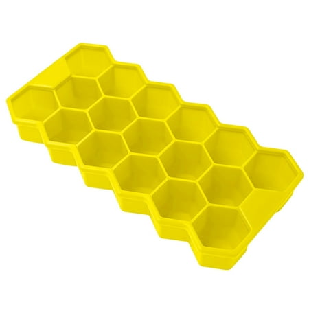 

Yedhsi 2PC 17 Cells Honeycomb Ice Tray Silicone Odorless Silicone Ice Tray Ice Mold Ice Lattice