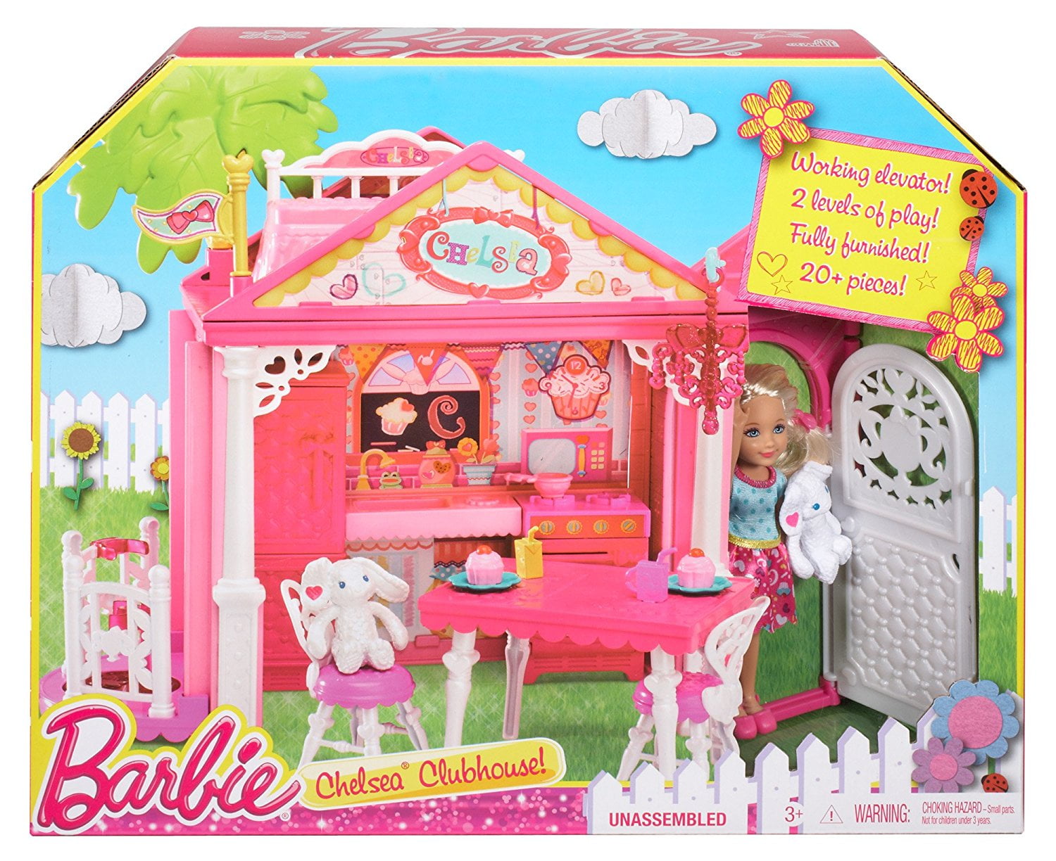 barbie club chelsea playhouse