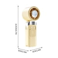 thumbnail image 3 of Oioii Portable Handheld Turbo Fan,Rechargeable Personal Fan,Mini Fans with LED Display & Foldable for Neck/Desk/Hand, Ideal Gift for Travel Outdoor/Home,C, 3 of 8