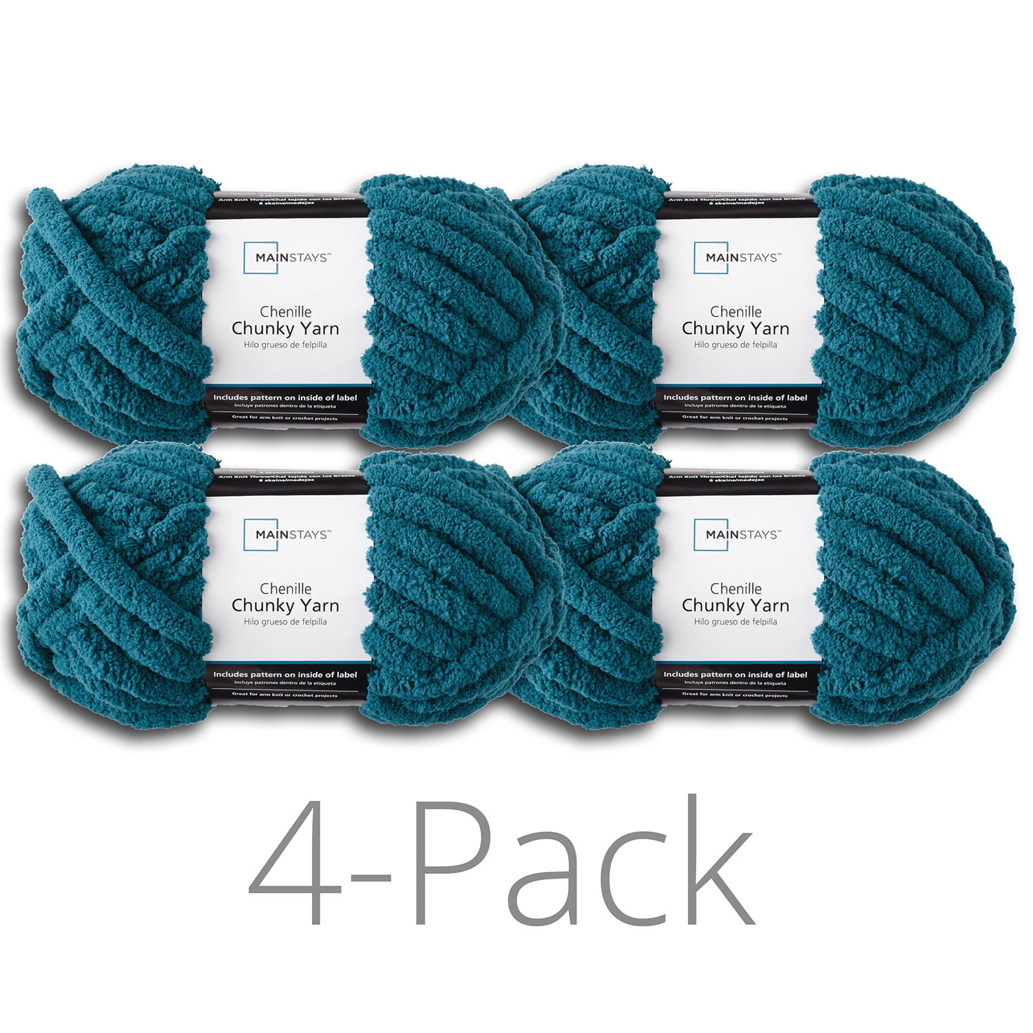 1 Pack Chenille Yarn For Knitting Crochet Loose Arm Blanket